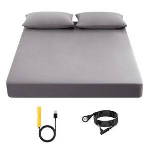 New Grounding Sheet 90% Organic Cotton+10% Pure Silver Earth Connected Bedding